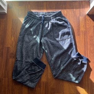 NBN men’s blue and white sweatpants.